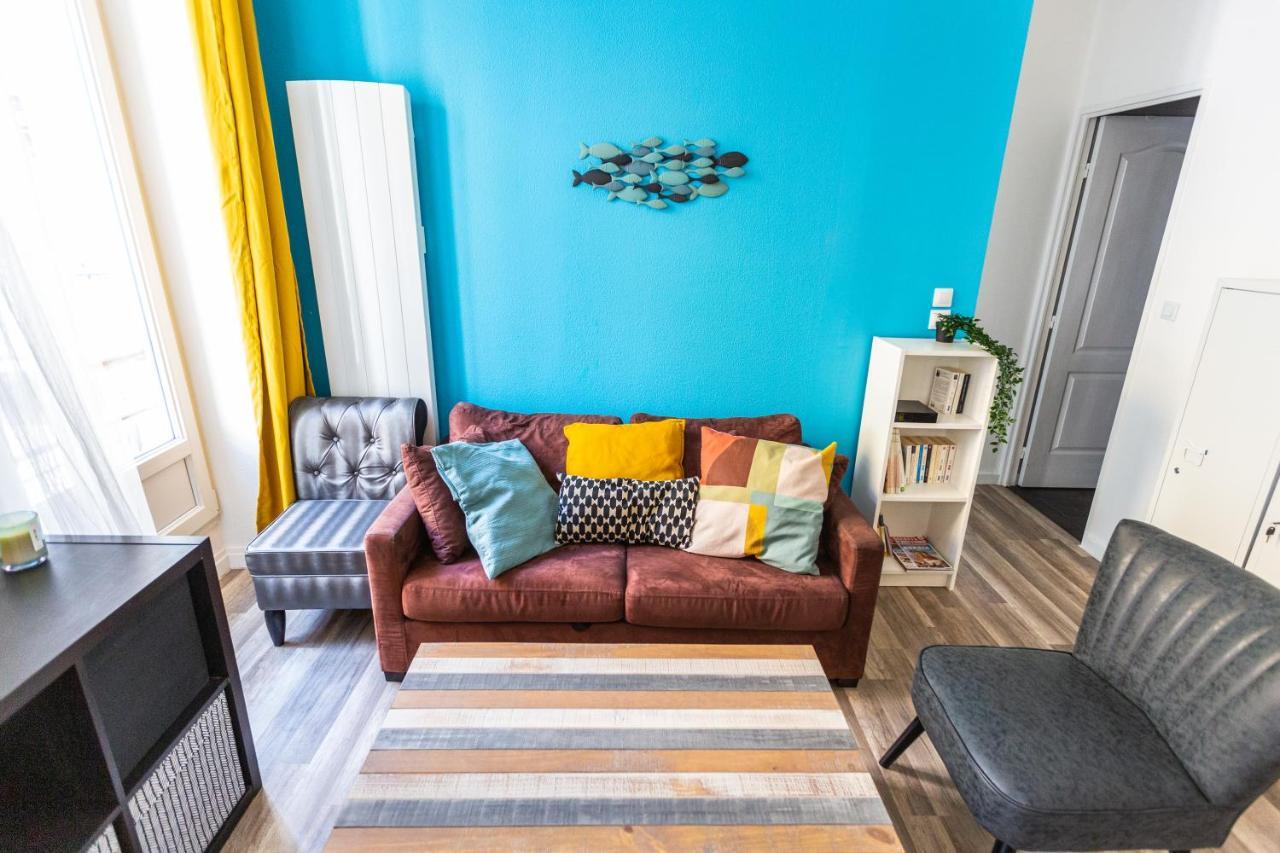 Appartement Bleu Caraibes T4 Proche Gare Et Vieux Port Μασσαλία Εξωτερικό φωτογραφία